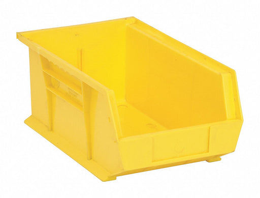 G7040 Hang and Stack Bin Yellow PP 6 in