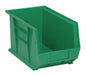 G7041 Hang and Stack Bin Green PP 8 in