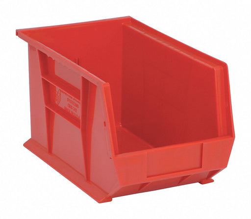 G7041 Hang and Stack Bin Red PP 8 in