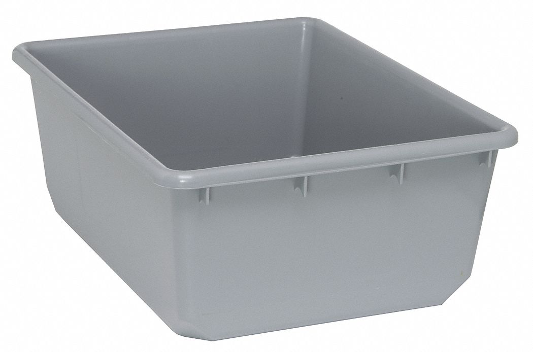 Nesting Ctr Gray Solid Polypropylene
