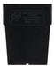 BinDivider 3inL Plastic Black PK50
