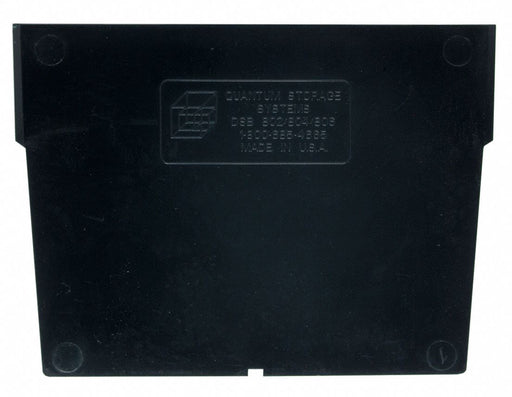 BinDivider 5.5inL Plastic Black PK50