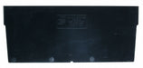 BinDivider 10inL Plastic Black PK50