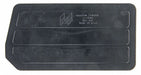 BinDivider 8.5inL Plastic Black PK6