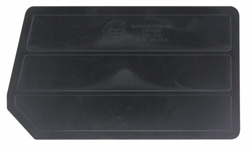 Divider 6 3/4 in Black 6 PK6