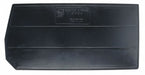 Bin Divider 28.375 in L Plastic Black