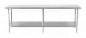Rolled Edge Top Work Table