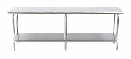 Rolled Edge Top Work Table