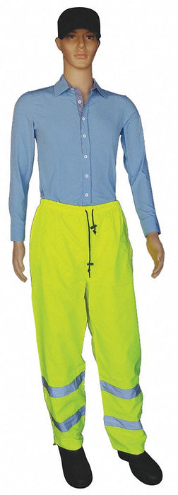 Rain Pants Elastc Waist w/Drawstring LG