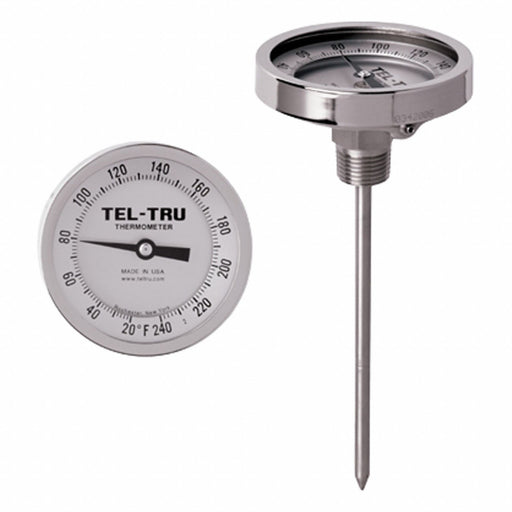 Heavy Duty Thermometer w/Thermowell