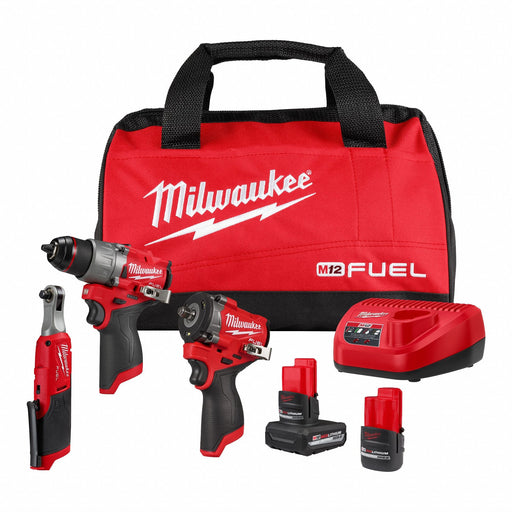 M12FUEL3PCAUTOKIT (1)2.5Ah (1)5.0Ah