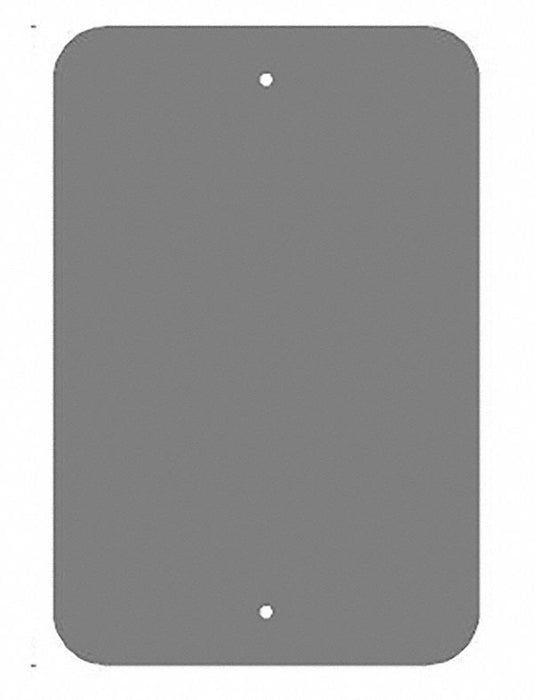 Blank Sign Aluminum 18 H 12 W 2 Holes