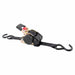 M6871 Tie Down Strap S-Hook Black PK2