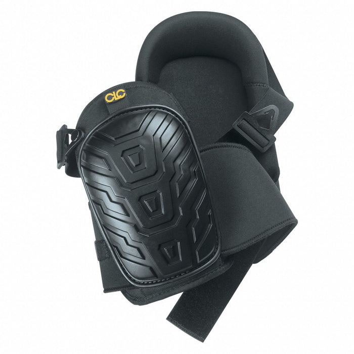 Knee Pad UNIV Clip Hook/Loop Black PR1