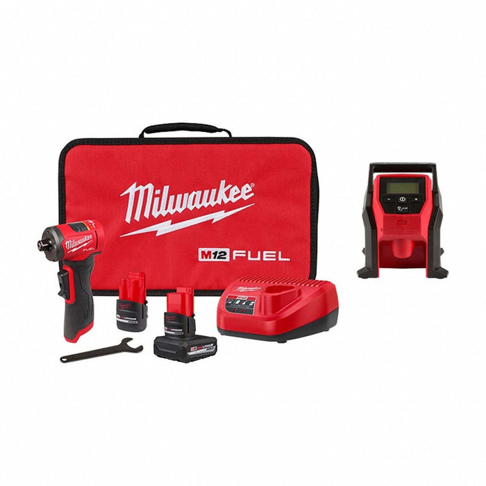 M12 FUEL Die Grinder Kit + M12 Inflator