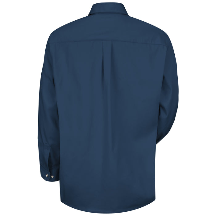 Men's Long Sleeve Cotton Contrast Dress Shirt