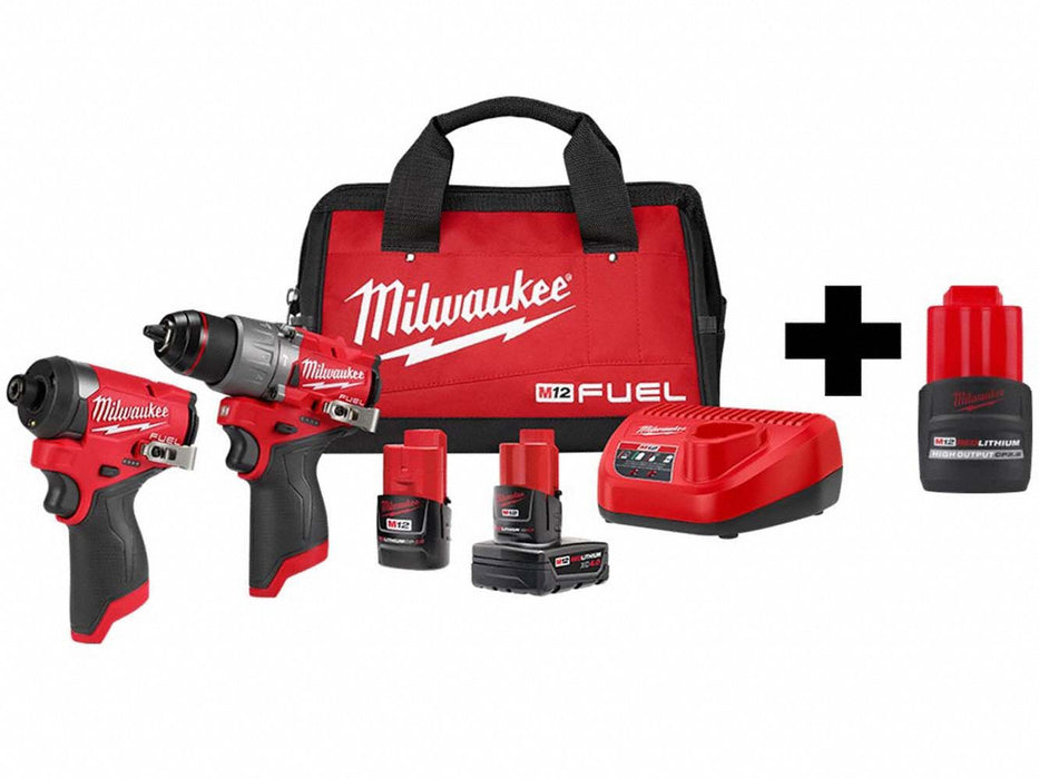 M12 FUEL 2-Tool Kit M12 CP2.5 Battery