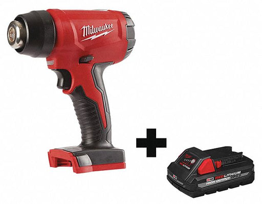 Heat Gun Kit 18V DC 3 lb 875 deg.F