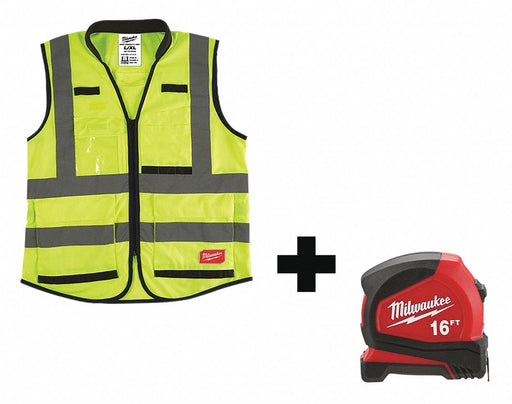 High Visibility Vest L/XL Yellow/Green