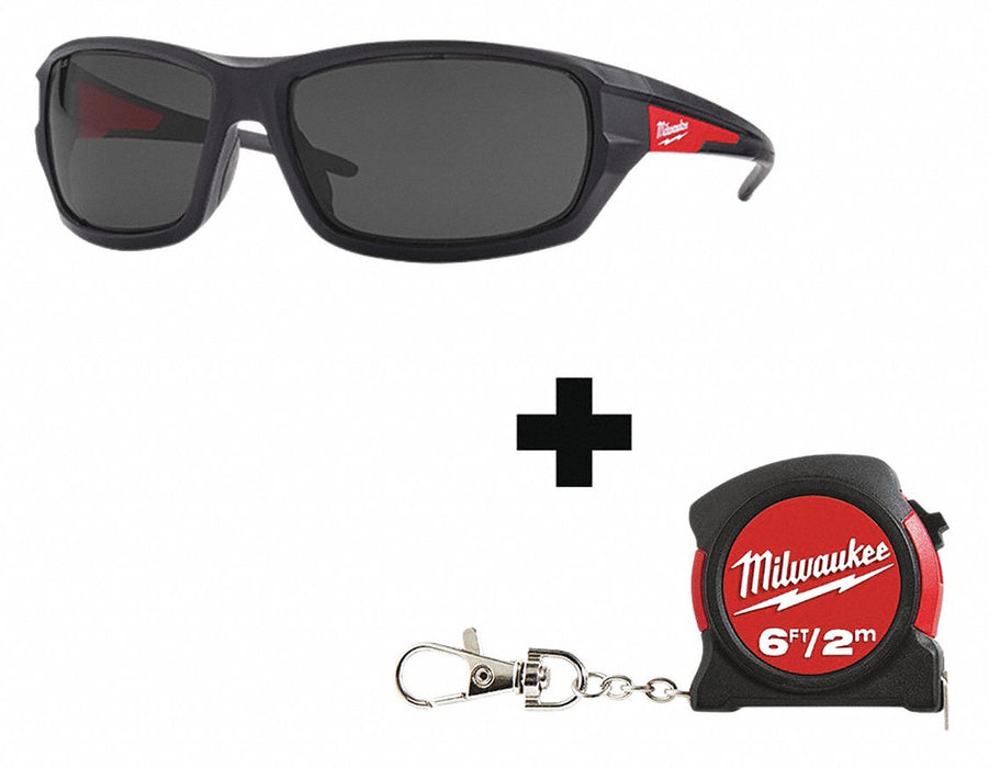 Safety Glasses Black Frame Unisex