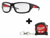 Safety Glasses Unisex Clear Lens