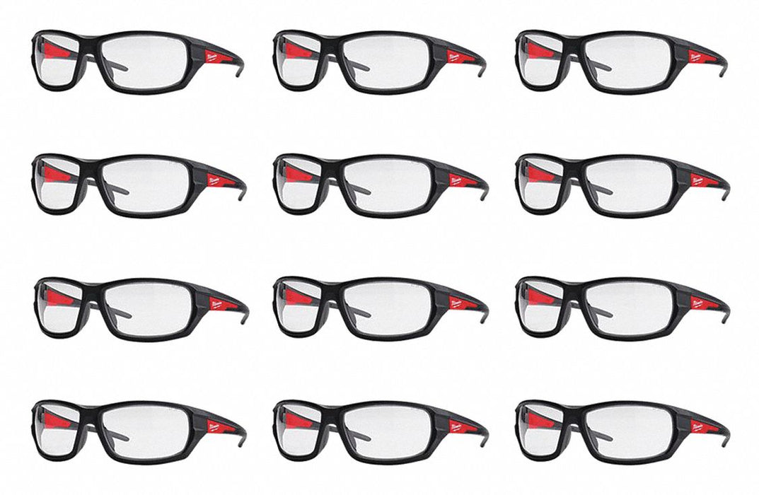 Safety Glasses 12 pk Clear Lens
