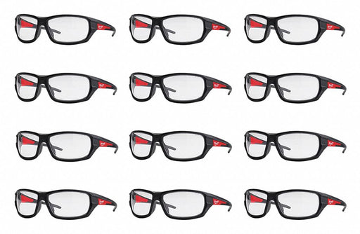 Safety Glasses 12 pk Clear Lens