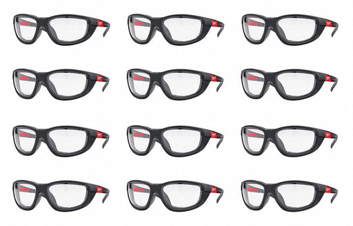 Safety Glasses 12 pk Clear Lens