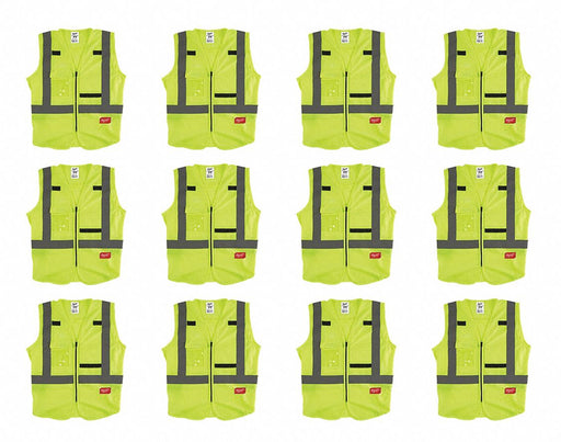 High Visibility Vest 12 pk 12 pk S/M