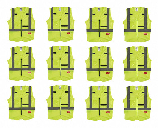 High Visibility Vest 12 pk S/M