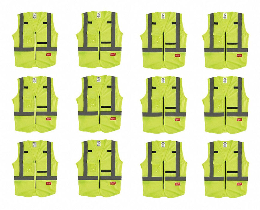 High Visibility Vest 12 pk S/M