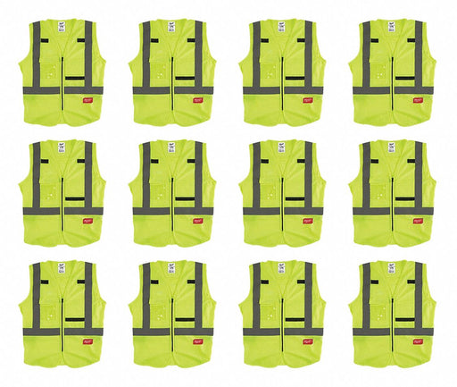 High Visibility Vest 12 pk L/XL