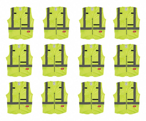 High Visibility Vest 12 pk L/XL