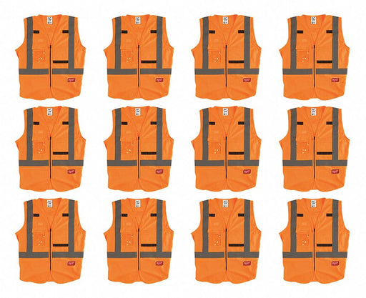 High Visibility Vest 12 pk S/M
