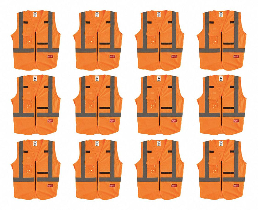 High Visibility Vest 12 pk S/M