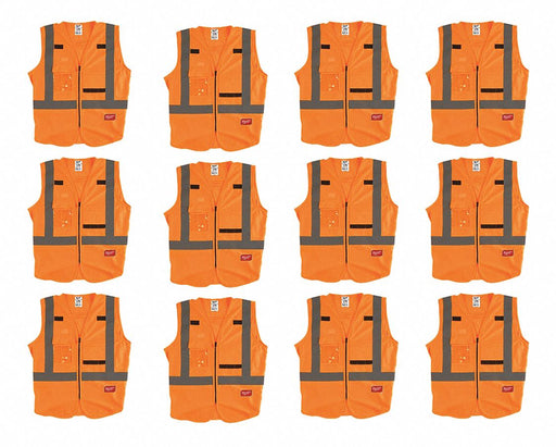 High Visibility Vest 12 pk S/M