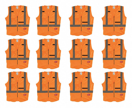 High Visibility Vest 12 pk L/XL