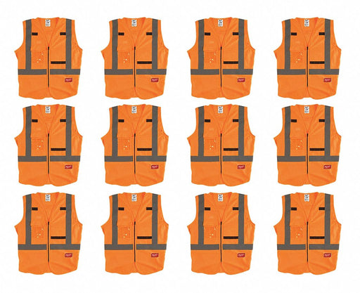 High Visibility Vest 12 pk L/XL