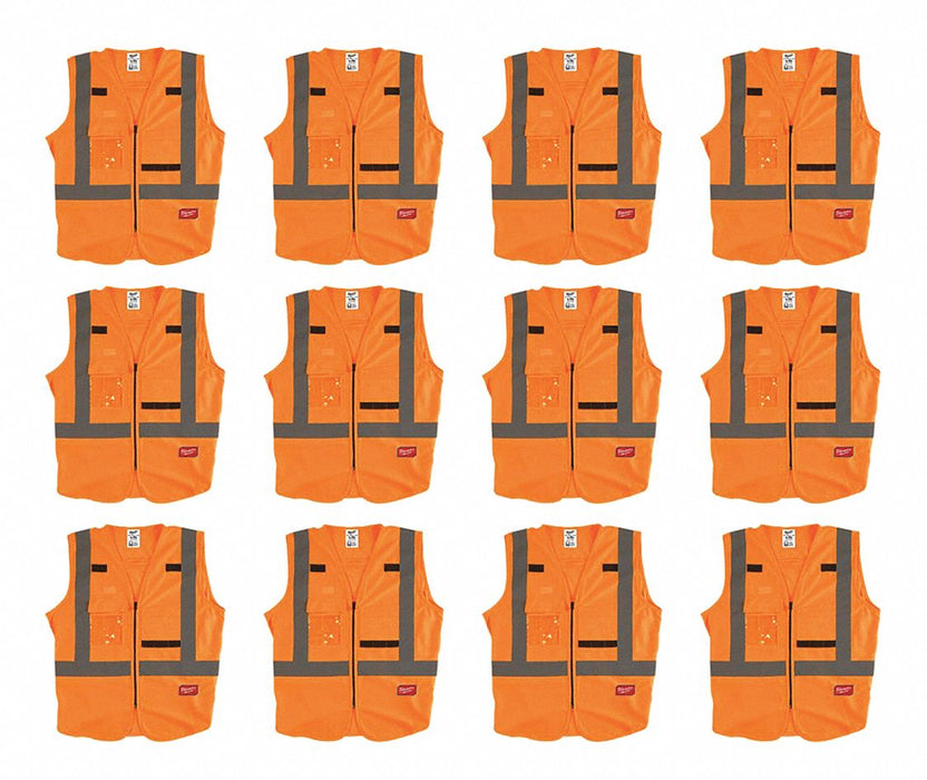 High Visibility Vest 12 pk 2XL/3XL