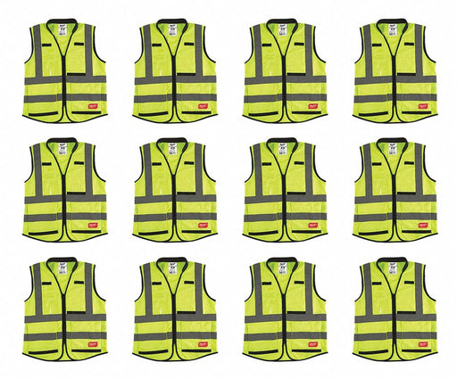High Visibility Vest 12 pk S/M