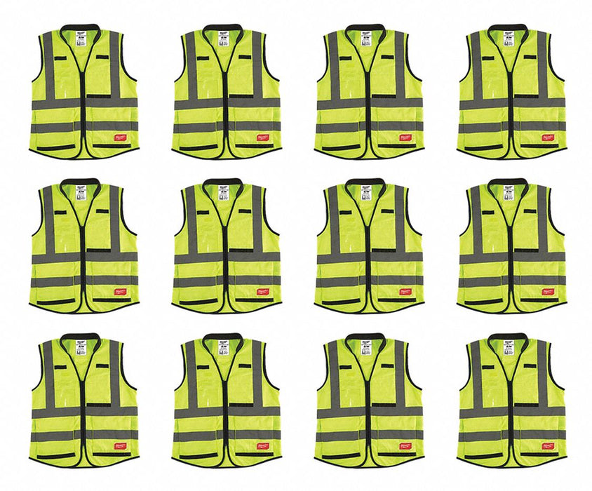 High Visibility Vest 12 pk S/M
