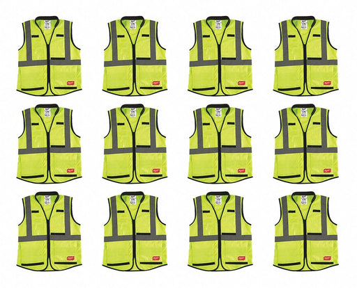 High Visibility Vest 12 pk S/M