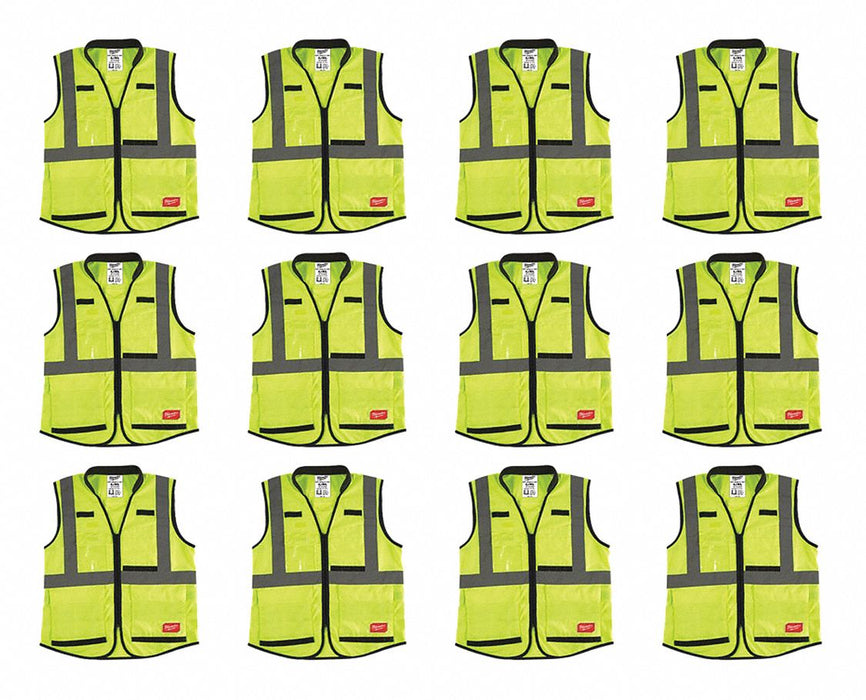 High Visibility Vest 12 pk S/M