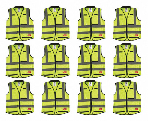 High Visibility Vest 12 pk L/XL
