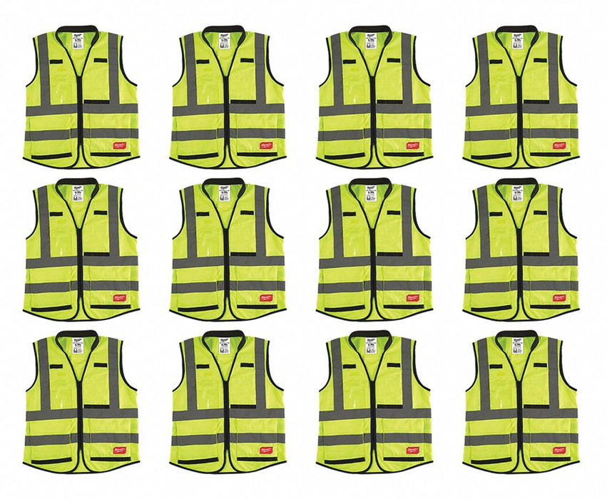 High Visibility Vest 12 pk L/XL