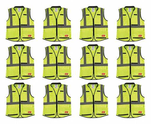 High Visibility Vest 12 pk L/XL