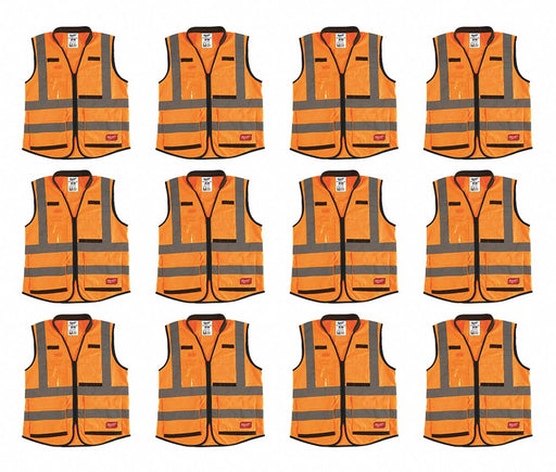 High Visibility Vest 12 pk S/M
