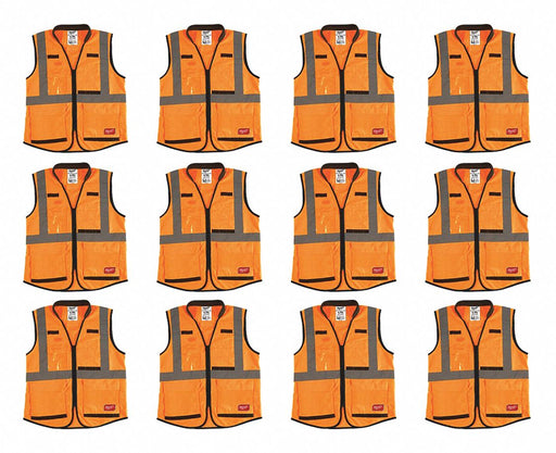 High Visibility Vest 12 pk S/M