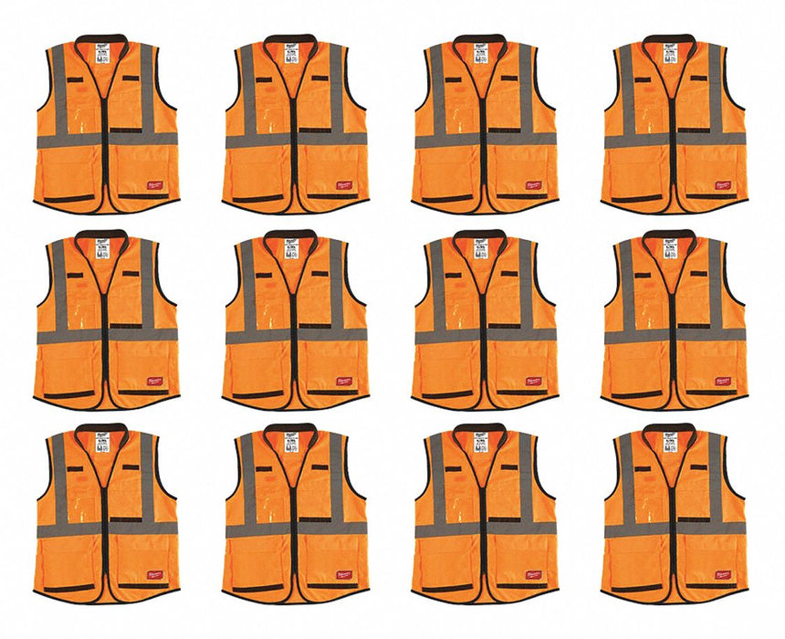 High Visibility Vest 12 pk S/M
