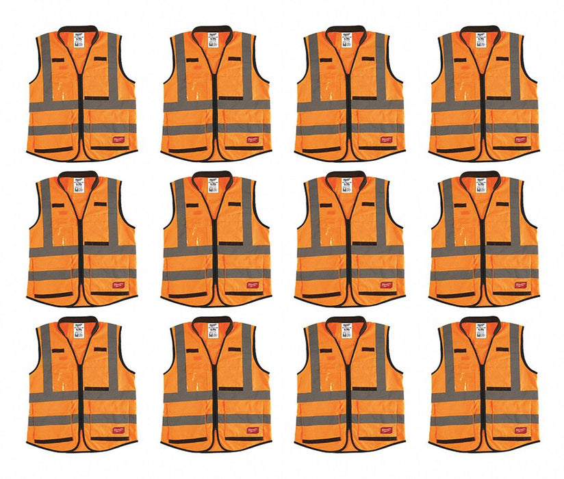 High Visibility Vest 12 pk L/XL